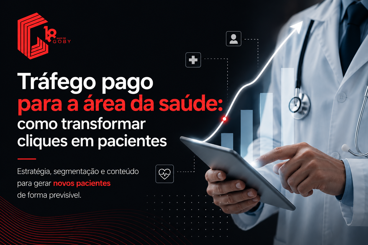 Tráfego pago para a área da saúde: como transformar cliques em pacientes